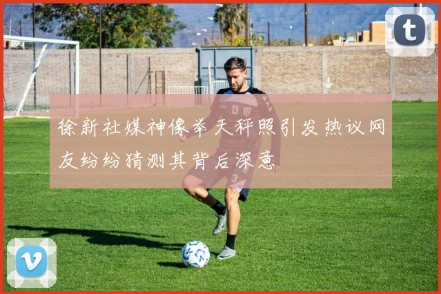 徐新社媒神像举天秤照引发热议网友纷纷猜测其背后深意